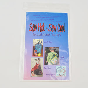 Sew Hot Sew Cold Insulated Bag Sewing Pattern Embroidery Designs - CD