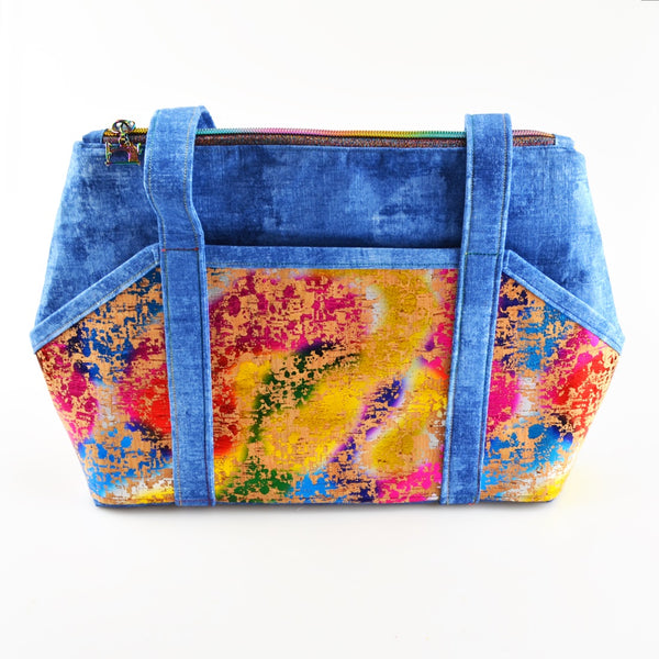 Rainbow Cork Bag / Tote