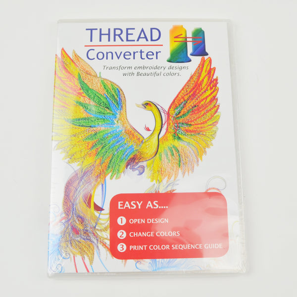 Embroidery Machine Design Floriani Thread Converter - CD PC Software